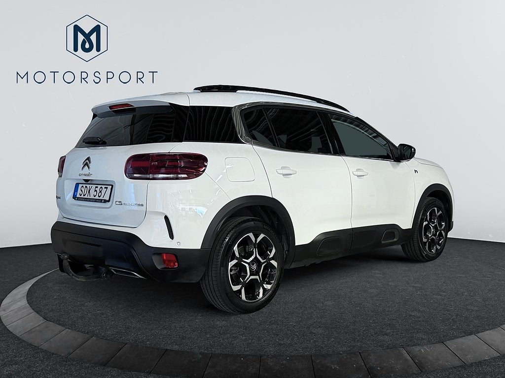 Citroën C5 Aircross 225hk Plug-in Dragkrok Förklimatisering Navi 360° Apple bild 7
