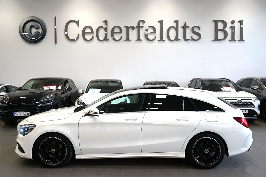 Mercedes-Benz CLA 200 d SB AMG Line H/K Pano Drag Navi Backkamera V-hjul