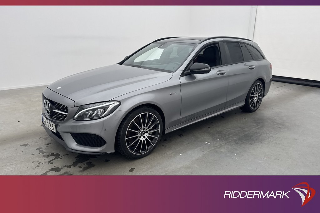 Mercedes-Benz C 450 T AMG 4M 367hk Night Pano Burmester Drag