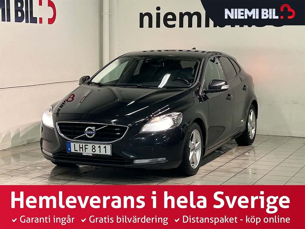 Volvo V40 D2 Automat Drag Pvärm Psens Bluetooth S/V-hjul