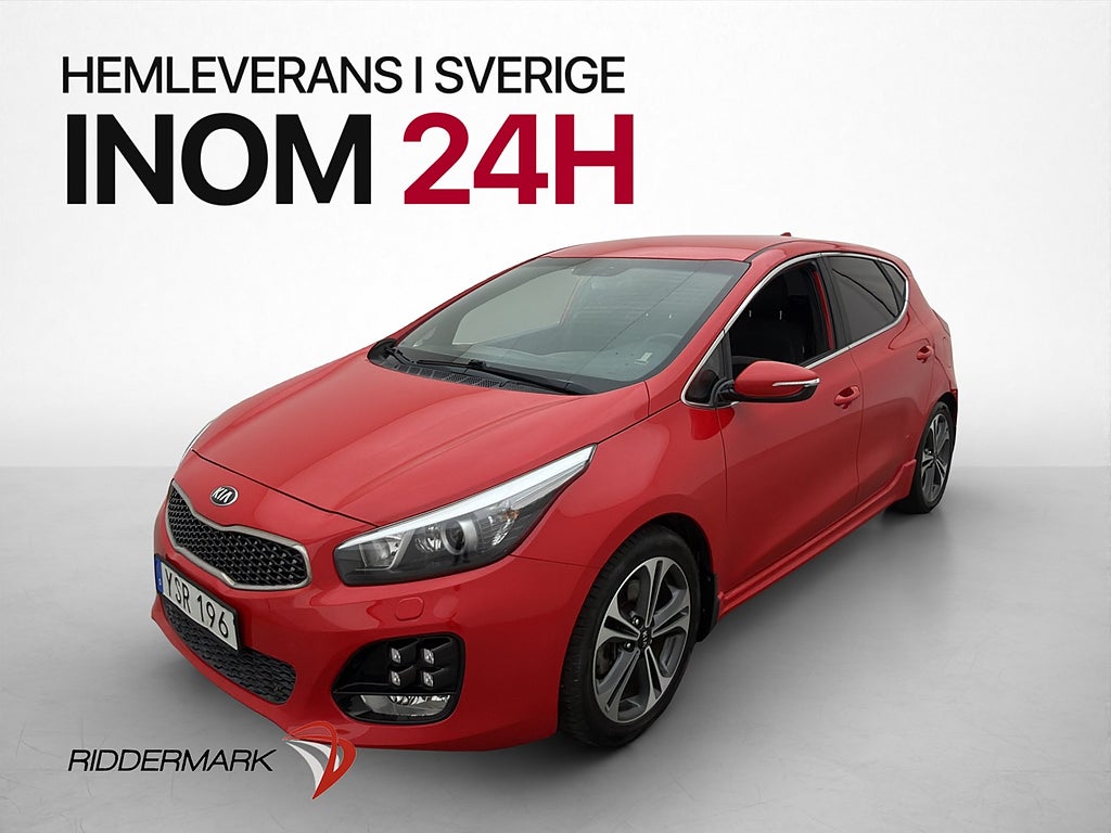 Kia Ceed 1.6 CRDi 136hk GT Kamera Navi Farthållare CarPlay