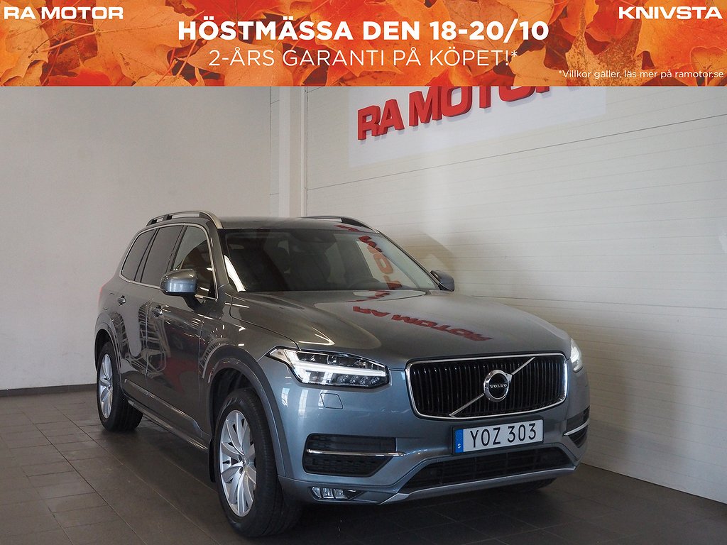 Volvo XC90 T5 AWD 250hk Advanced  Momentum |Värmare|Moms| 2019