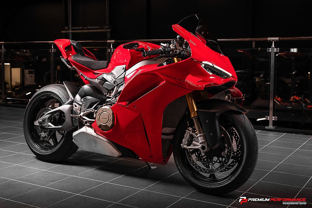 Ducati Panigale V4 S |Lågmil|QS+|ÖHLINS|Brembo|Power Modes|