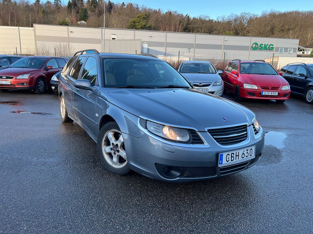 Saab 9-5 SportCombi 2.3 T BioPower Linear Ny besiktad 