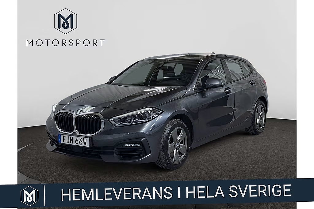 BMW 118I Advantage Keyless Navi HuD Drag Farthållare 
