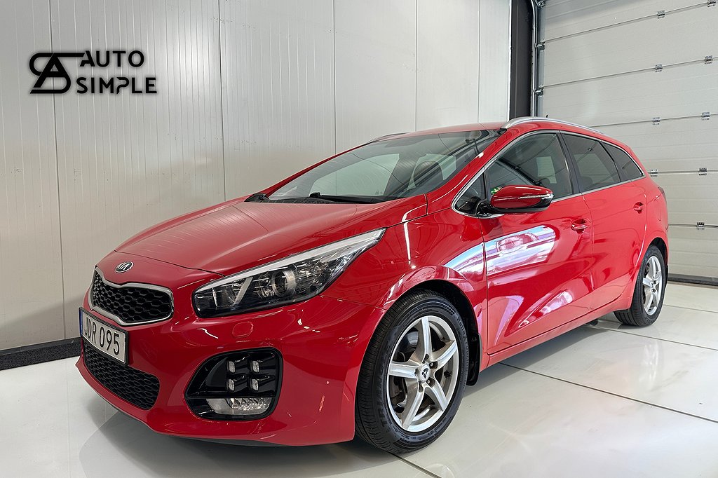 Kia CEED 1.6 CRDi GT-Line Ny Servad Drag Nav Kamera (136hk)