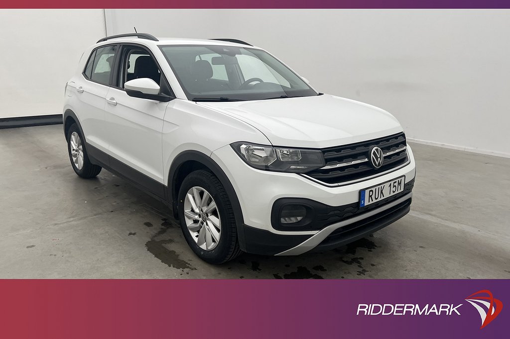 Volkswagen T-CROSS 1.0 TSI OPF 95hk Döda-Vinkeln 0,48L/mil