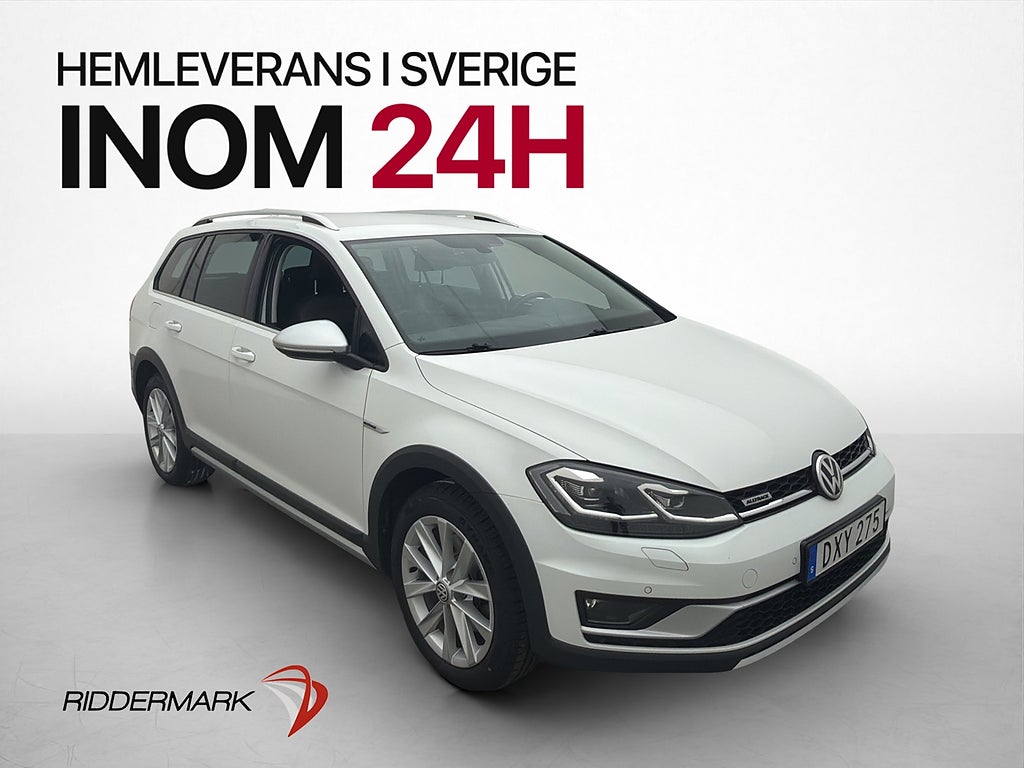 Volkswagen Golf Alltrack 4Motion 180hk Värmare Drag Kamera