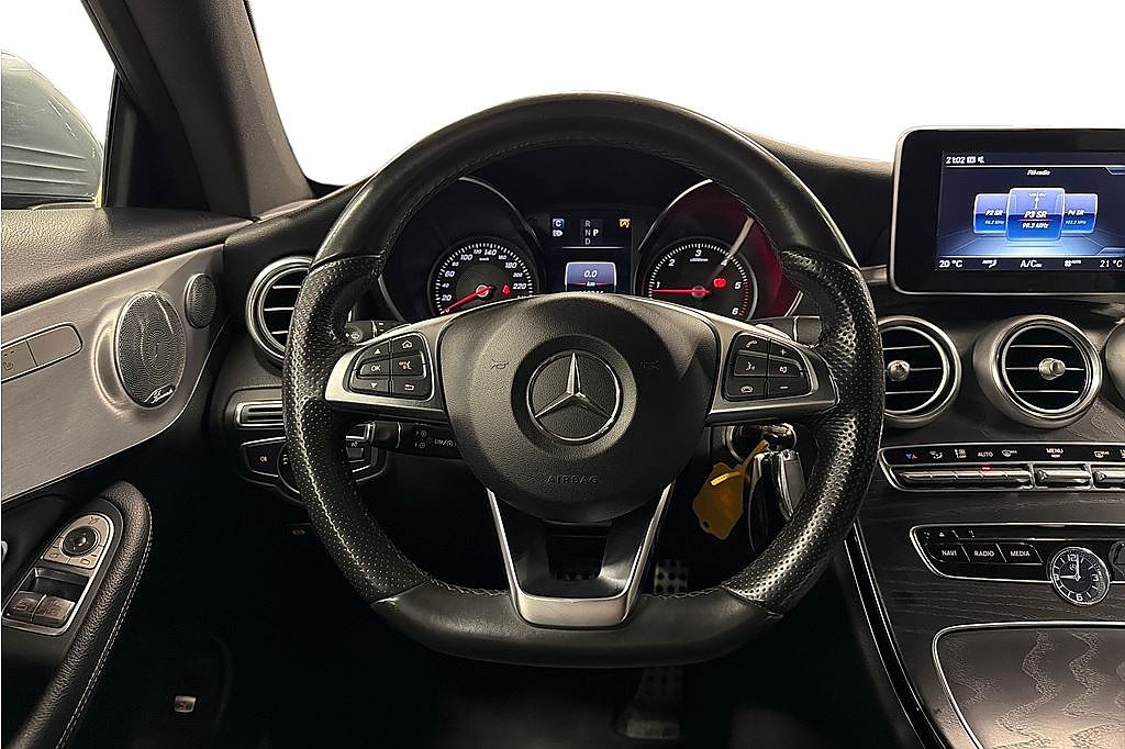 Mercedes-Benz C 220 d Coupé 9G, AMG, Värmare, Burmeister