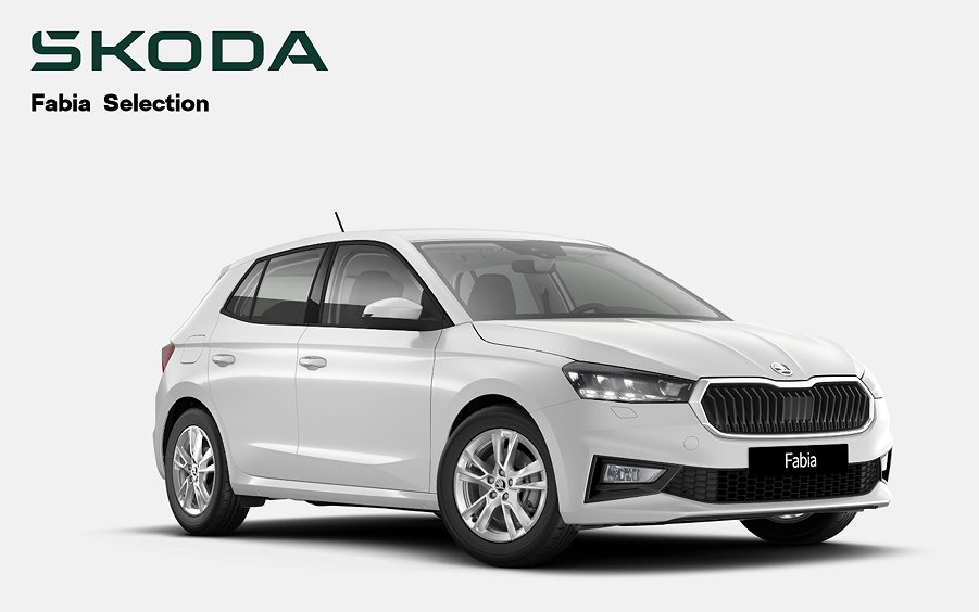 Skoda Fabia Selection 1.0 TSI 115HK DSG