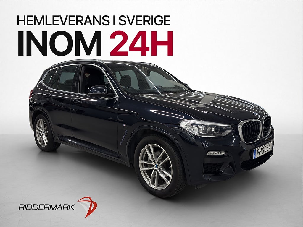 BMW X3 XDrive20d 190hk M Sport Kamera Rattvärme Navi