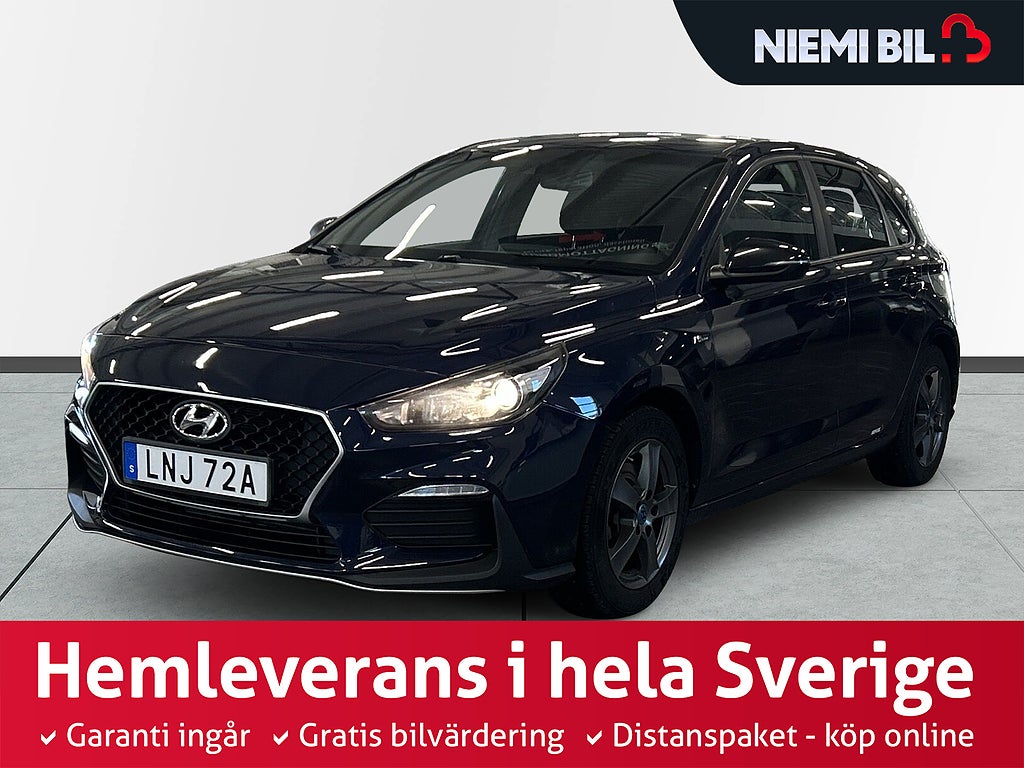 Hyundai i30 1.0 T-GDI blue N-Line S&V-hjul/Carplay/Kamera/Rattvärm