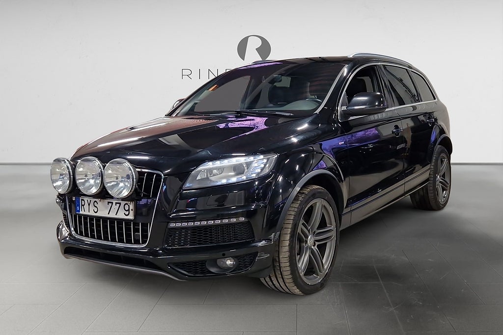 Audi Q7 3.0 TDI 245 HK AUT Q S-LINE DRAG D-VÄRM 7SITS BOSE 21"