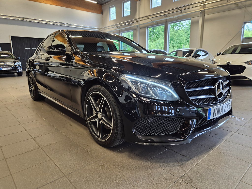 Mercedes-Benz C 220 d 170hk AMG Line 3,45% ränta 0kr kontantinsats/B-ka