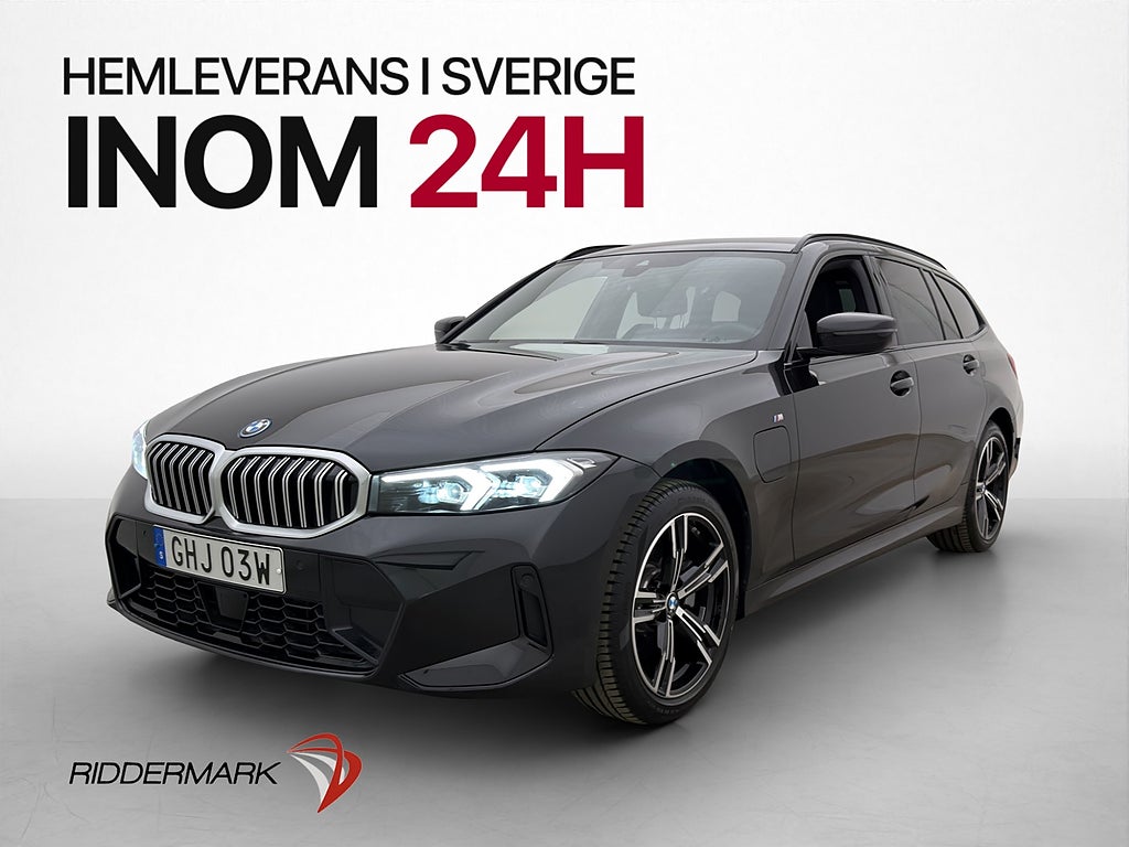 BMW 330e xDrive M Sport Skinn Drag Widescreen Kamera CarPlay