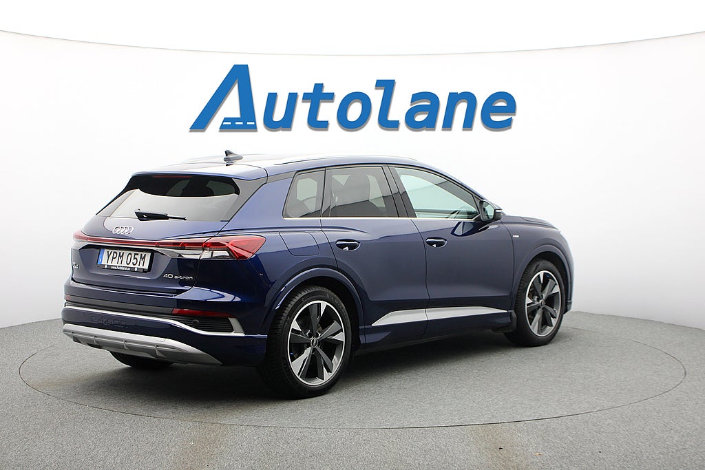 Audi Q4 E-Tron 40 S-Line, Dragkrok, Navi, Kamera 204hk