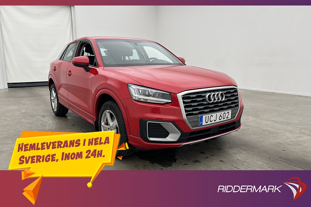 Audi Q2 1.0 TFSI 116hk P-Sensorer Bluetooth Farthållare