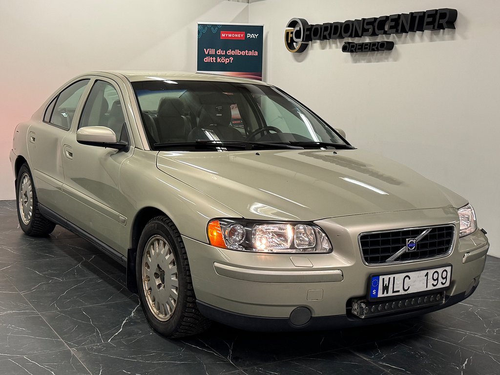 Volvo S60 2.4 Kinetic Automat | Ledramp | Dragkrok | 170HK