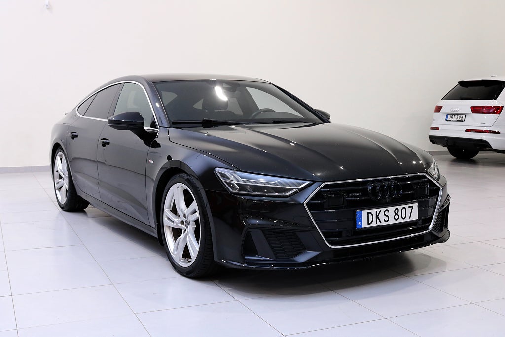 Audi A7 55 TFSI 340hk / Quattro S-line / Matrix / Värmare