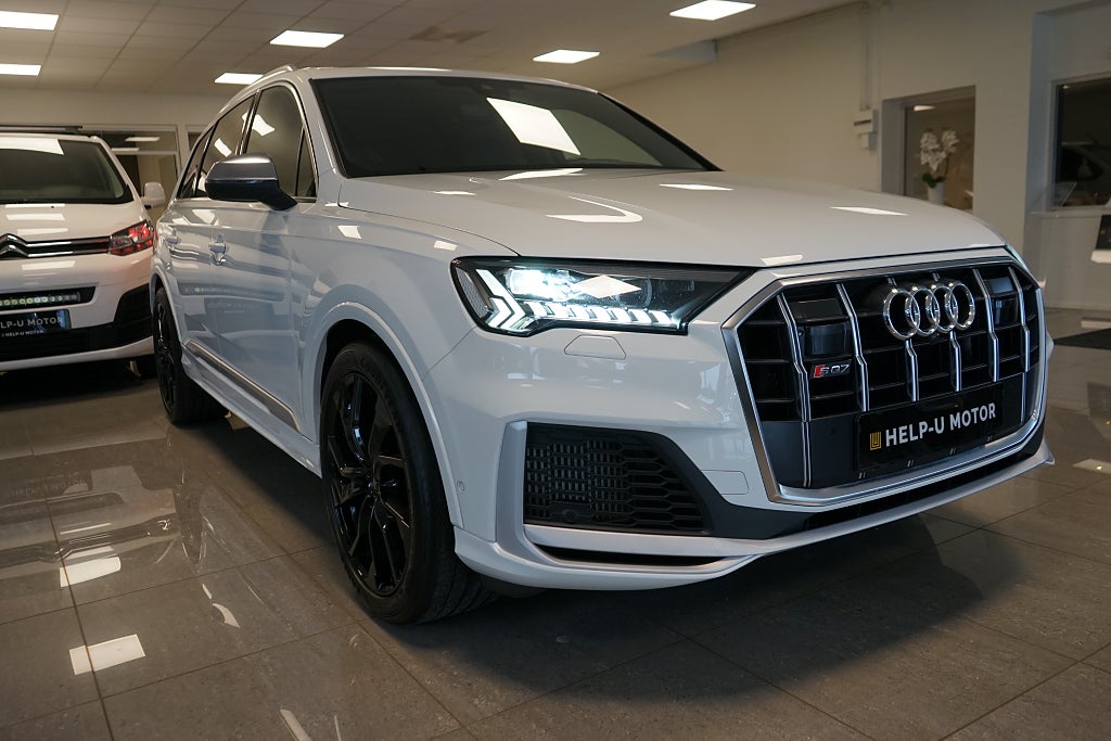 Audi SQ7 TFSI V8 quattro 7-sits Bang Olufsen Drag Panorama 507hk