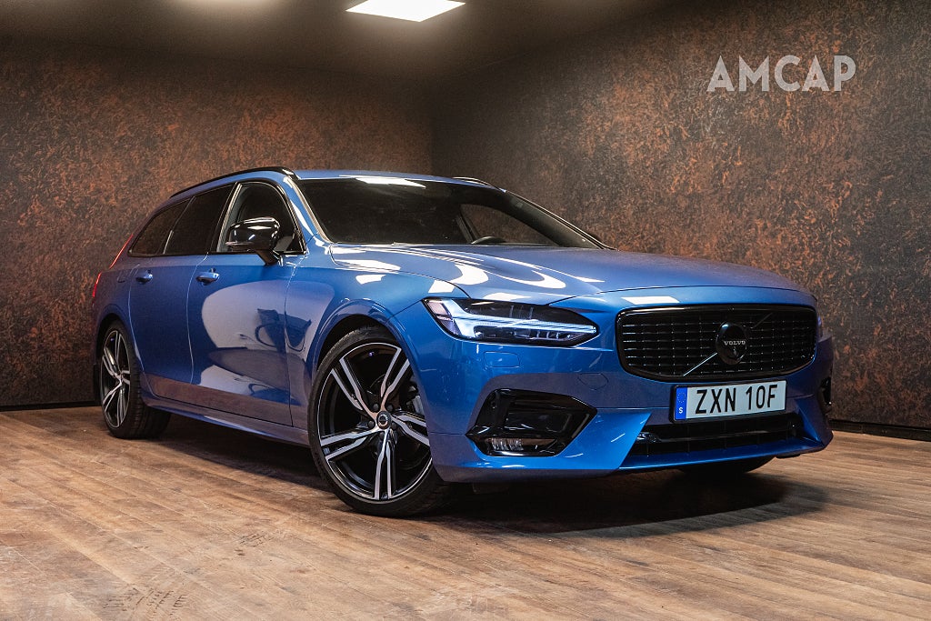 Volvo V90 D4 AWD R-Design | HuD | Drag | 360 | ACC | 2682 kr/mån
