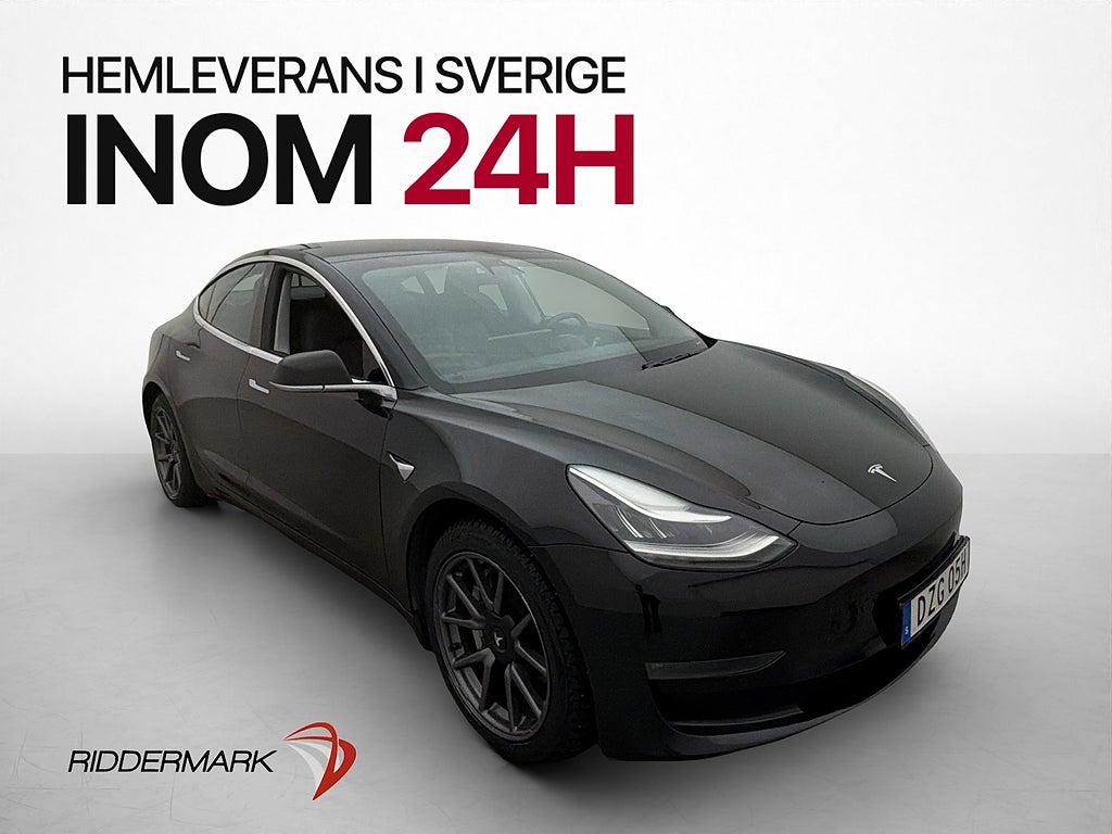 Tesla Model 3 AWD Long range Pano Navi Adaptiv-fart