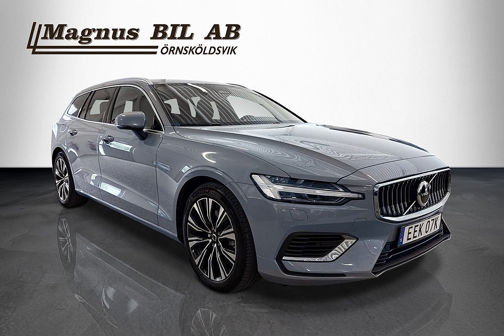 Volvo V60 Recharge T6 AWD AUT Drag V-hjul Kamera Google Värmare miniatyr 2