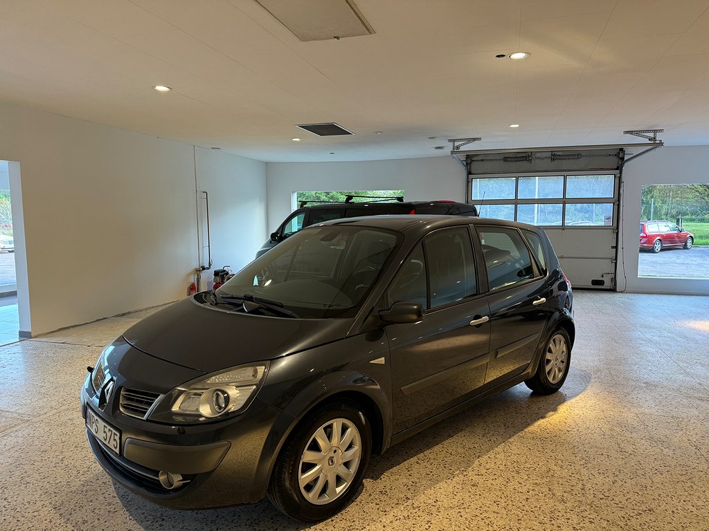 Renault Scénic 1.9dci drag 6vxl ny bes lågmil 14400mil 