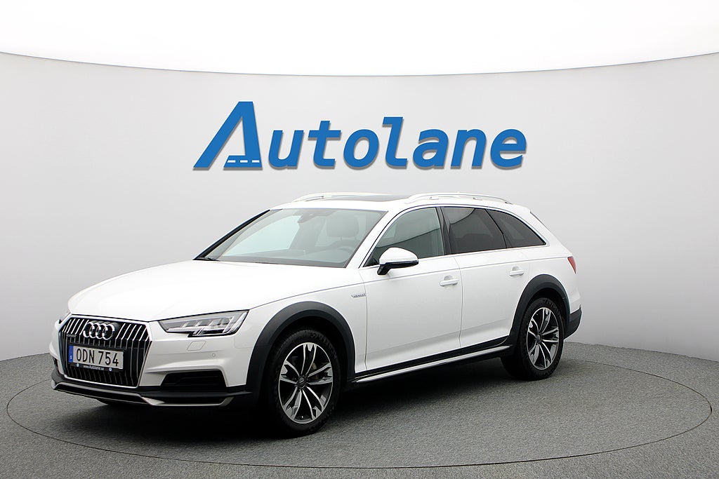 Audi A4 allroad 3.0 TDI V6 Pano, Drag, Värmare, Carplay 218hk