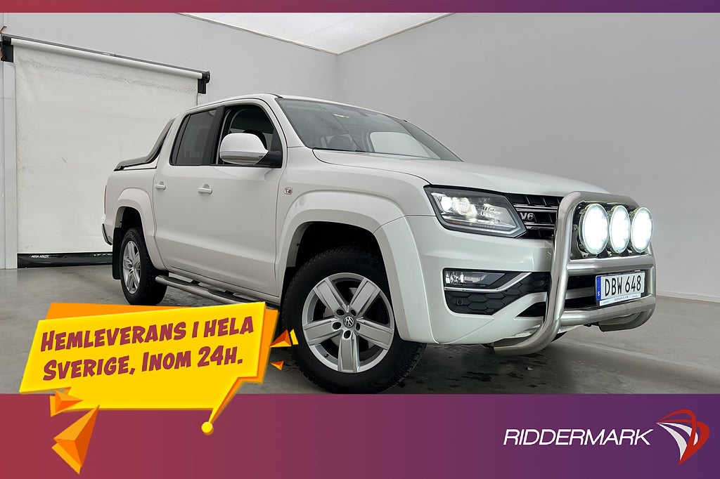Volkswagen Amarok Aviater 3.0 V6 4M Värm Drag CARPLAY Moms