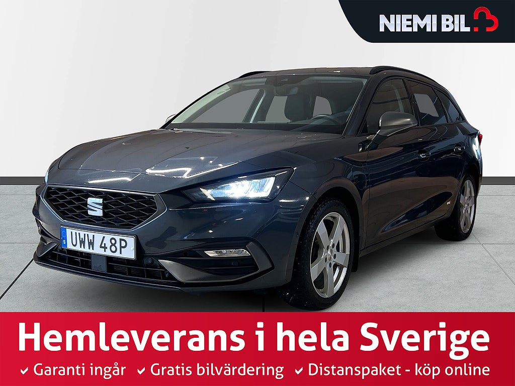 Seat Leon ST León Sportstourer FR PLUG-IN Drag Kamera Rattvärme Navi