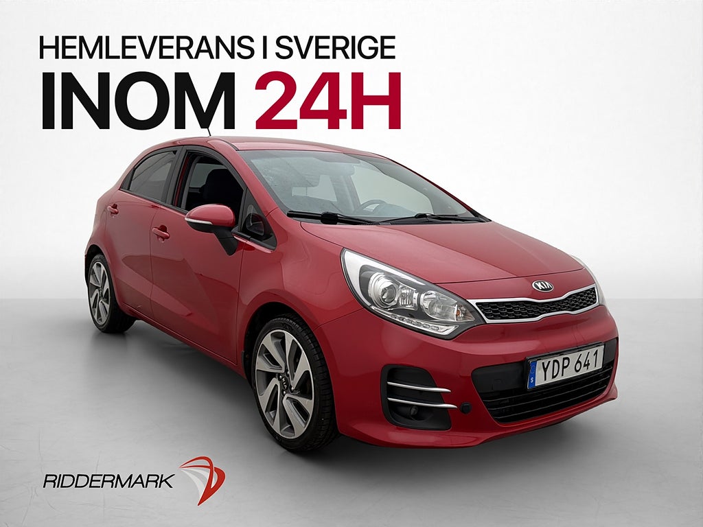 Kia Rio 1.2 CVVT 84hk GLS Kamera Bluetooth M-Värmare