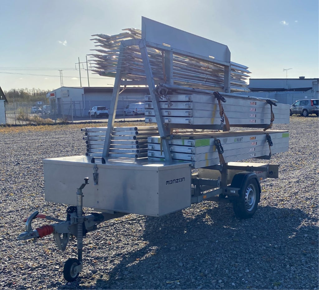 GAR Tysse Tysse Ställningstrailer+ Ramställning 110m2