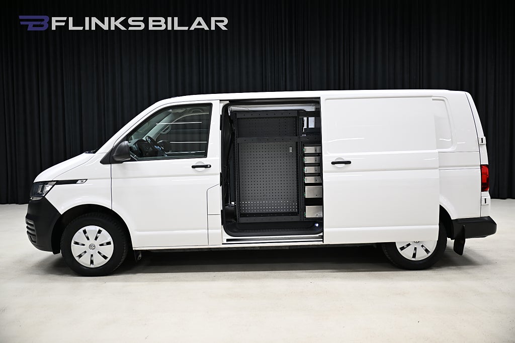 Volkswagen Transporter DSG 150HK L2|Servicebil|Inredd|Dubbeldörr|Leasbar|SeUtr