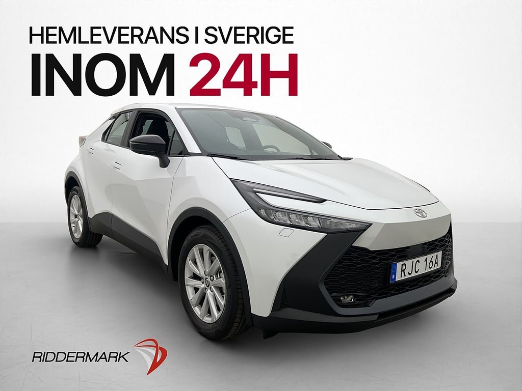 Toyota C-HR Hybrid 140hk Active Kamera Döda-Vinkel Rattvärme