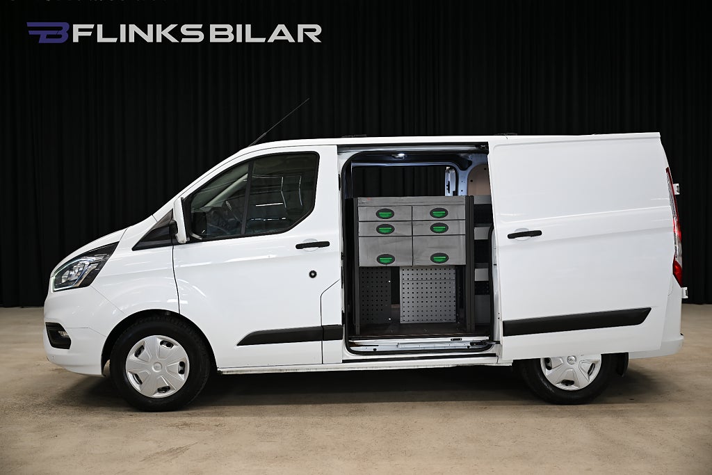 Ford transit Custom 130HK L2 Automat|V-Inredd|Dubbeldörr|NyKamrem