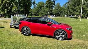 Volkswagen ID.4 GTX kan dra släp med vikten upp till 1 200 kilo.