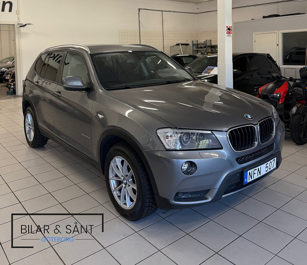 BMW X3 xDrive20d 184hk Steptronic P-Sensorer 