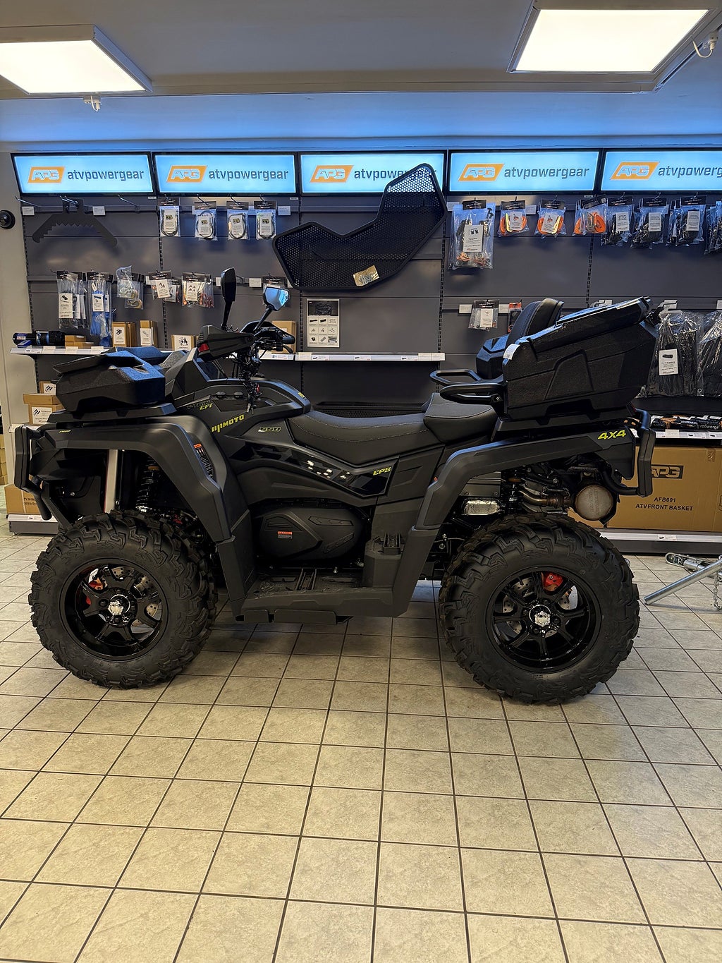 up-moto 650cc V twin L atv