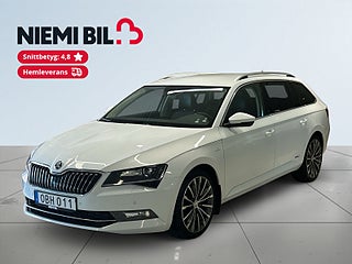 Skoda Superb Kombi 2.0 TDI 4×4 L&K Drag Dvärme CANTON B-kamera S&V – bild 1