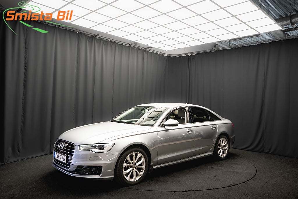 Audi A6 TDI V6 272hk QUATTRO LUFT D-VÄRM LÄDER 360° 1-ÄGARE
