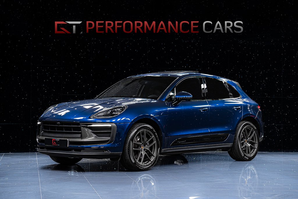 Porsche Macan T PDK MOMS Burmester Pano Chrono 360° Värmare