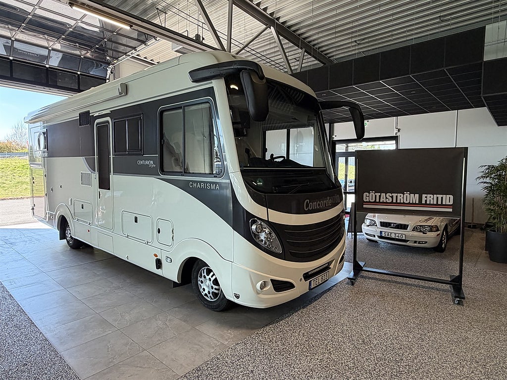 Concorde Charisma 850L 4xLuft/Ep Hydstöd/Gastank/Ac/Mkt fin