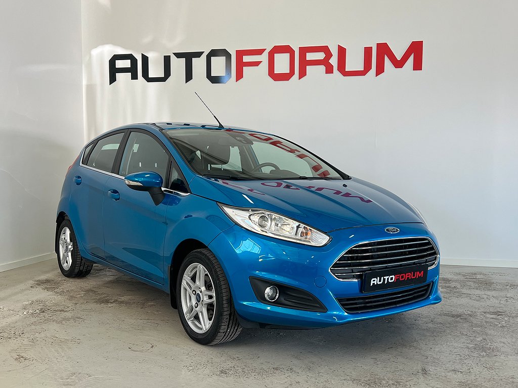 Ford Fiesta 5-dörrar 1.0 Euro 5 1-Ägare nybesiktigad/servad