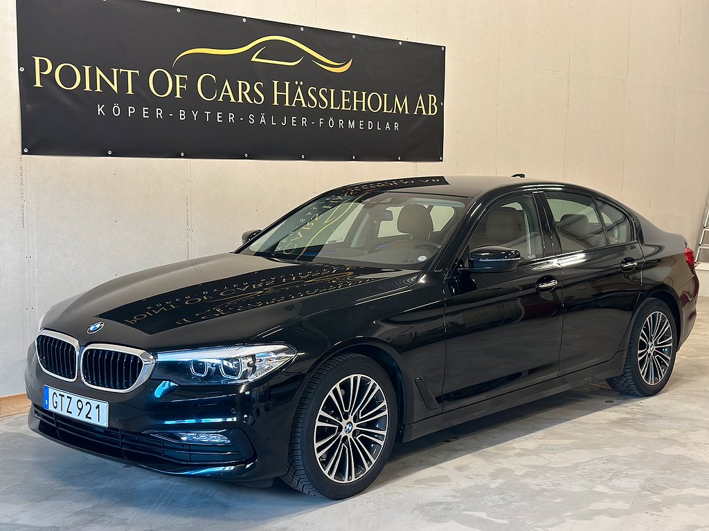 BMW 520 d |#SÅLD#|Sedan Steptronic Sport Line/Night package/Få ägare