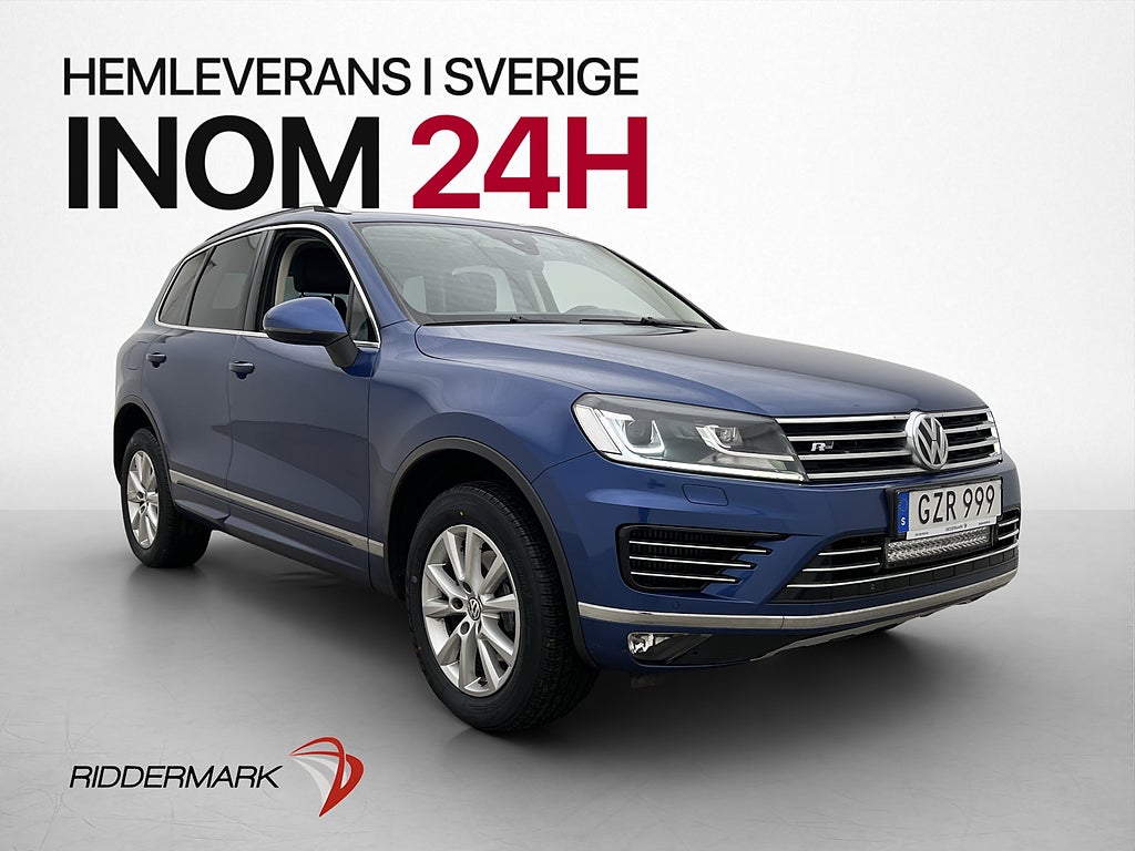 Volkswagen Touareg V6 262hk 4M R-Line Kamera Dynaudio Drag