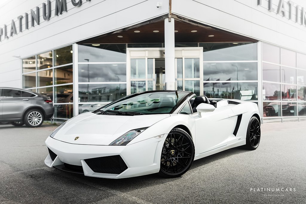 Lamborghini Gallardo LP 560-4 Spyder E-Gear 560hk / Sv.Såld