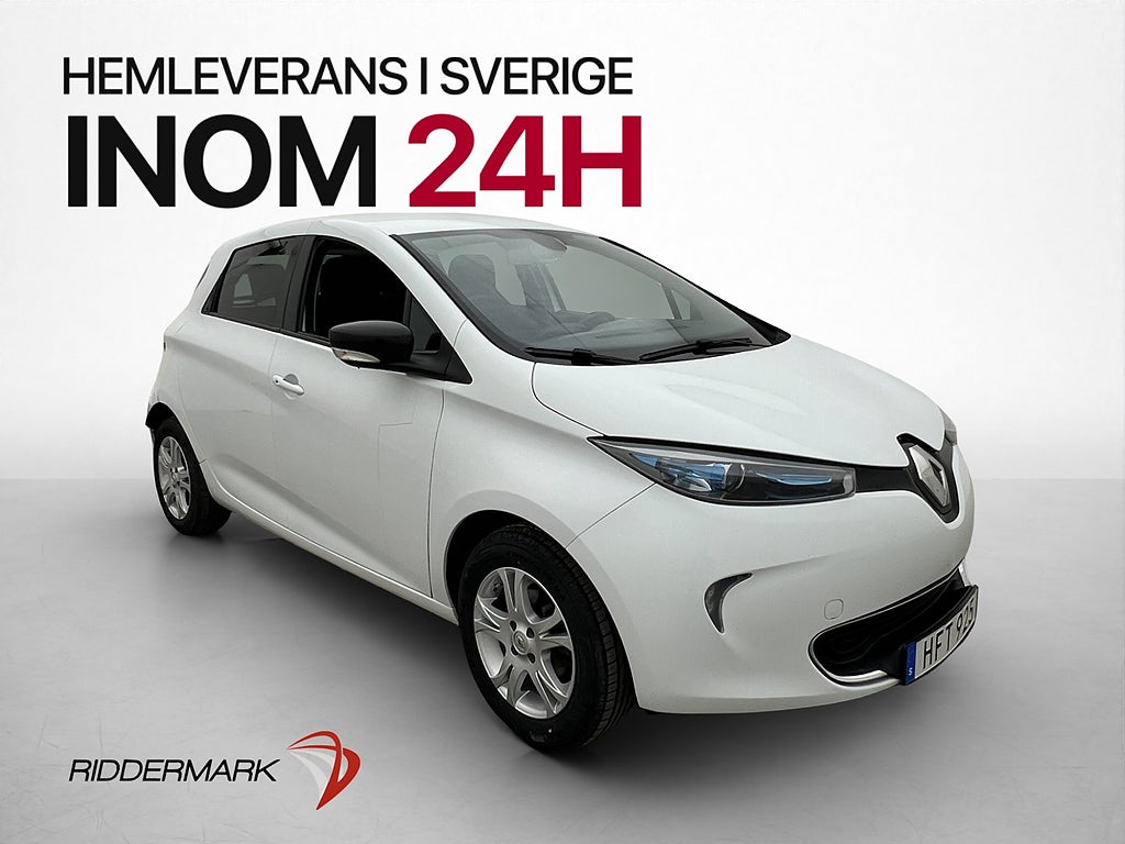Renault Zoe R110 41kWh 109hk B-Kamera Friköpt Batteri