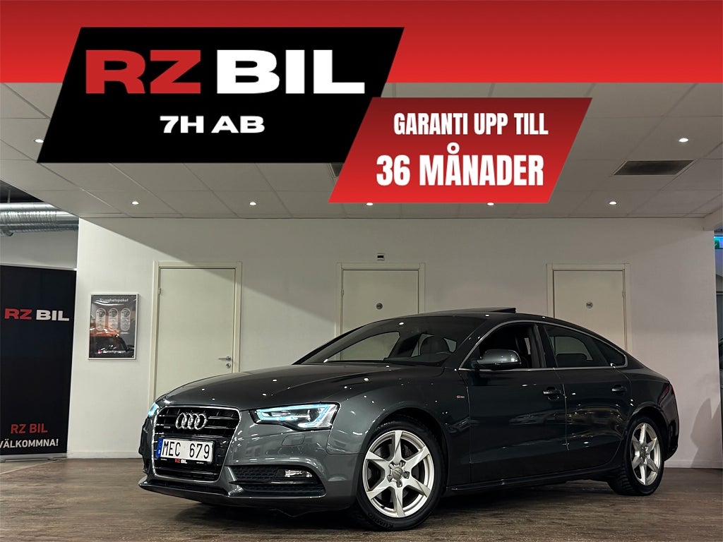 Audi A5 2.0TFSI quattro |taklucka|läder stolar| 1548kr/mån