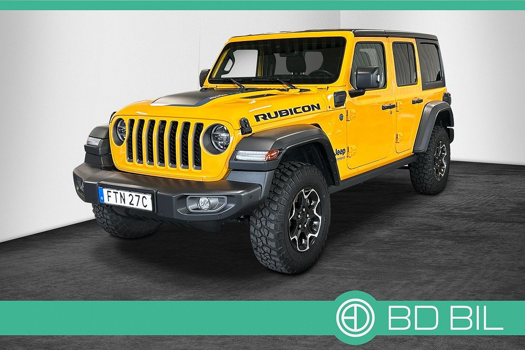 Jeep Wrangler UNLIMITED 4xe RUBICON DRAG EN ÄGARE